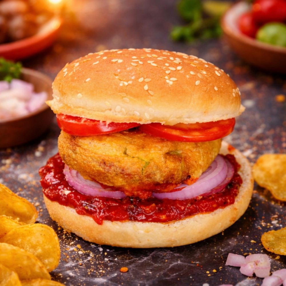 Mexican Vada Burger
