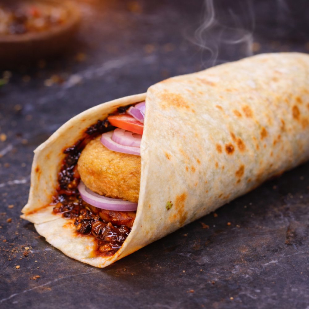 Korean Vada Wrap